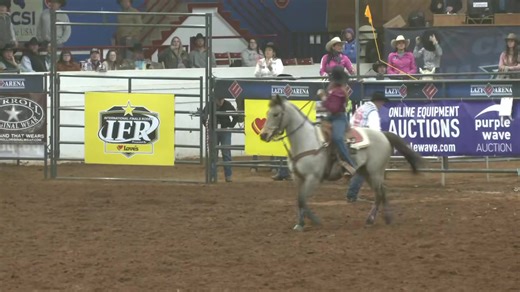 During tonight’s Round 2 at #IFR54, current No. 1 Kyla Matthews tied the IFR arena record for the organization's 54-year history with a lightning-fast 1.9 seconds. The organization’s arena record was achieved three times. Kelsie Chase, the 2020 IFR World Champion, and Winter Williams were the most recent to accomplish the feat in 2021. 👏 | International Professional Rodeo Association