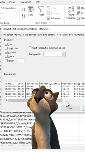 how to use text to column in excel #Viral #shorts #excel #war