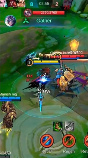 mobalegend 5 v5 gameplay walkthrough [part 4]coming part 5