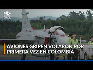Aviones Gripen vuelan por primera vez en Colombia: así es el nuevo jet de combate de la Fuerza Aérea