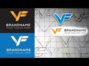 Letter Logo Design Process From Start To Finish | Logo Design Basic To Advance - Ep. #3