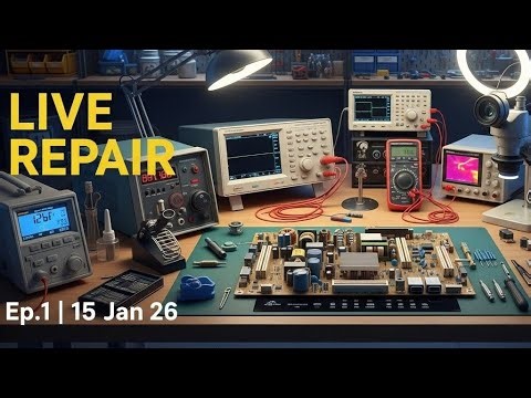 Live Electronics Repair Ep.1 | Circuit Fix | 15 Jan 2026