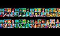 Mix of 8 videos from youtube : Mario Kart All Classic Characters Evolution | Evolución de los personajes clásicos