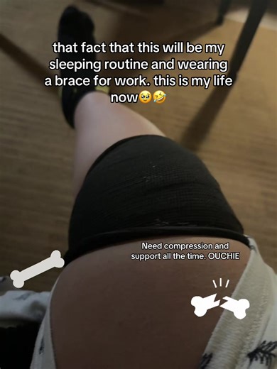 #kneeinjury #tiktok #ouch #grwmroutine