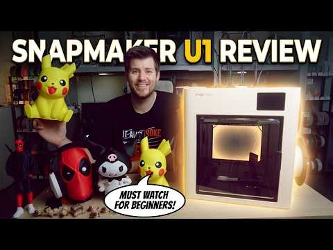 Why the Snapmaker U1 is the ONLY 3D Printer You Should Buy in 2026! BEST First Printer!