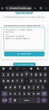 How to create a powerpoint from text https://asifkhanpptmaker.lovable.app/ #windows #microsoft