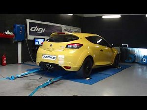 Reprogrammation Moteur digiservices megane 3 rs @ 302cv dyno
