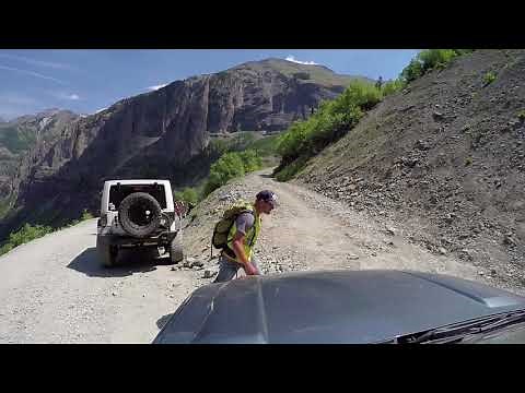 4WD Trip up to Bridal Veil Falls, Telluride CO Narrated-