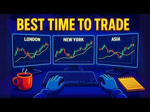 Trading Sessions Explained 🕑💸 BEST Times to Trade Crypto, Stocks & Forex (London, New York, Asia)