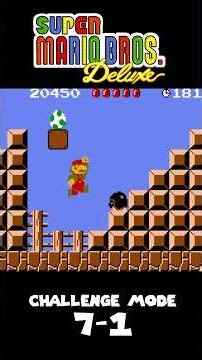 Super Mario Bros. Deluxe: Challenge Mode: 7-1
