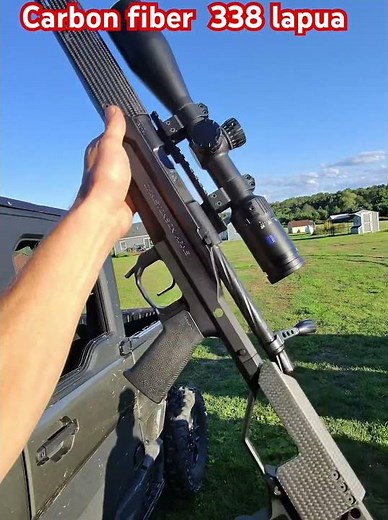 Carbon Fiber christensen arms 338 lapua is a thing of beauty #338 #beautiful #beauty