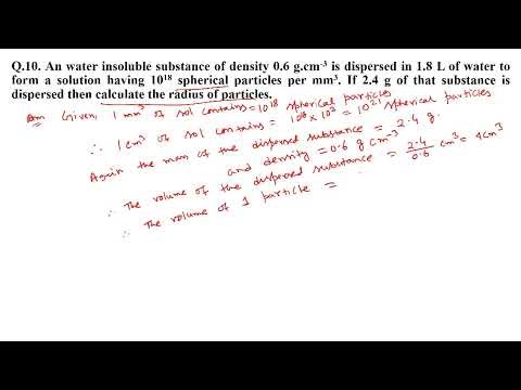 Lec-47: The Colloidal State-part 3