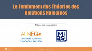 Le fondement des théories des relations humaines | Canal U