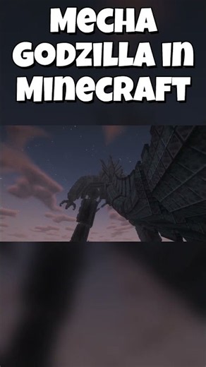Mechagodzilla in Minecraft