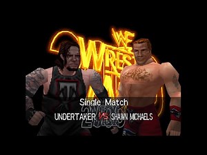 Undertaker vs Shawn Michaels - WWF Wrestlemania 2000 (N64)