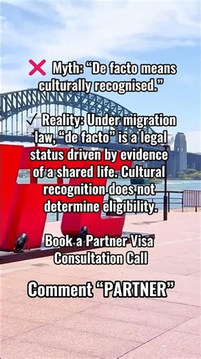 De facto in Australia: cultural recognition is not enough