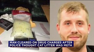 Man's meth arrest dismissed because he didn't have meth, he says