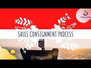 Demo-Sales Consignment Process