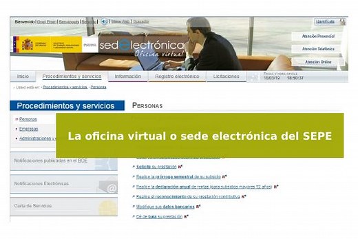 La SEDE electrónica del SEPE | Trámites 2026