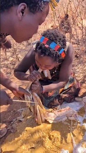 Lunchtime:p2 Hadzabe Tribe, Tanzania, Unique Cultures, Traditions, Indigenous People