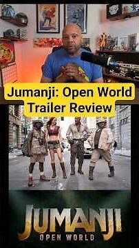 Jumanji: Open World Trailer Reveiw #jumanji #kevinhart #therock #jackblack #sonypictures