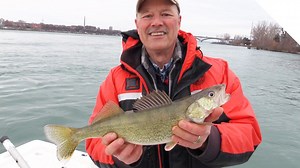 The first fish in the new boat!