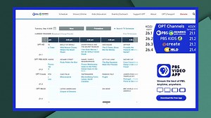 📺 Find the broadcast schedule for all 4 channels of Ozarks Public Television online! Want to know what's going to be on OPT tonight, or on Create tomorrow, or when your favorite kids shows are on PBS KIDS, or when your student can learn at home on WORLD? 🌐 Visit optv.org and click on 'Schedule' from the menu and the lists are right there. | Ozarks Public Television