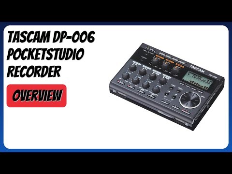 REVIEW (2025): Tascam DP-006 Pocketstudio Recorder. Features