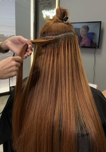 Invisible Hair Extensions for Natural Look