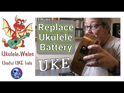 Ukulele Battery Replacement For Electro Acoustic And Electric Ukes
