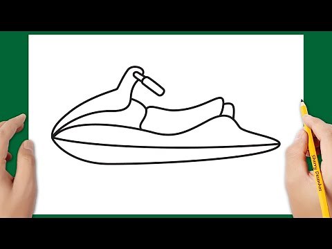 Como desenhar um jet ski