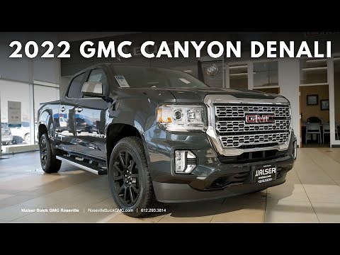 2022 GMC Canyon Denali // Model Walkaround and Features