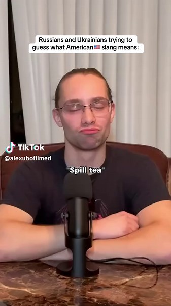 Do your immigrant friends know what “Spill the tea” means?🤔 #slang #genz #americanenglish #immigration #russian #ukraine #englishspeaking #englishvocabulary #englishlearning #usa #usashorts #usaimmigration #brainrot #genzmemes #genzhumor