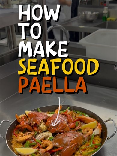 Bring the flavors of the sea to your table with this delicious Seafood Paella 🥘✨ A vibrant dish packed with fresh seafood, aromatic spices, and perfectly cooked rice—every bite is a taste of coastal cuisine. Whether you're a passionate home cook or dreaming of becoming a professional chef, mastering dishes like this is just the beginning of your culinary adventure. Ready to elevate your cooking skills and explore the world of culinary arts? Your journey can start today. 👩‍🍳👨‍🍳 If you’re rea