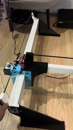 Part 4 X and Y axis test run grbl / belt type /cnc shield