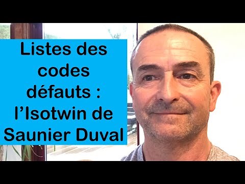 Les codes défauts de l’Isotwin Condensation