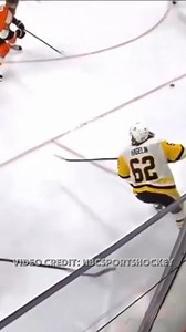 Claude Giroux ➡️ Carl Hagelin • #HFhits Flyers 🆚 Penguins • 2018 APR 23 • Vid via/ NBCSportsHockey | hockeyfights.com