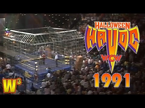 The Infamous Chamber of Horrors Match! WCW Halloween Havoc 1991 Review
