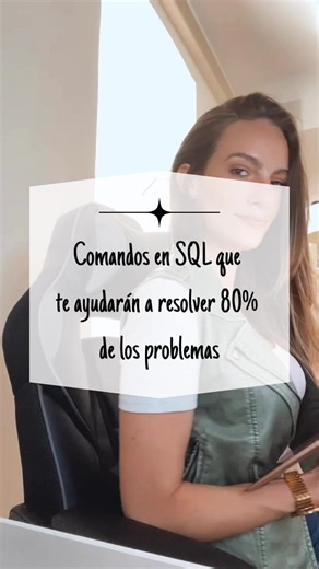 Comandos en SQL que te llevaran lejos 🚀🚀🚀🚀#analisisdedatos #cienciadedatos #dataanalysis #sql