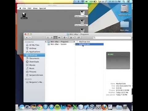 How to run Mac OS 1 with the Mini vMac Emulator