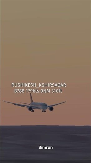 Air India Boeing landing at Muscat intl | Infinite flight simulator 🛫 #infiniteflight