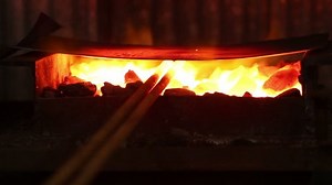 Blacksmith Puts Iron Out Furnace Stock Footage Video (100% Royalty-free) 23868925 | Shutterstock