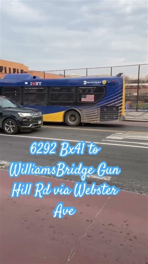 #mta bus: 6292 Bx41 @ Claremont Pkwy & Webster Ave #nycta #modernbus #newflyer #moderntransit