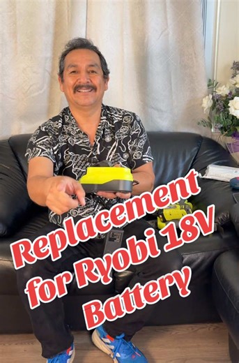 Replacement for Ryobi 18V Battery. #tools #Ryobi. #driver #herramienta #electricista