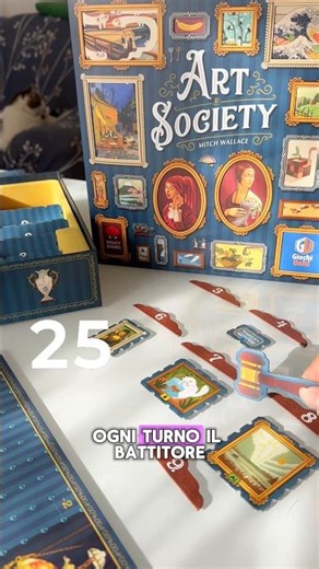Art Society: tutorial gioco da tavolo in 30 secondi 🖼️✨