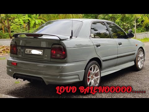 OLD BALENO MODIFIED WITH LOUD EXHAUST SOUND