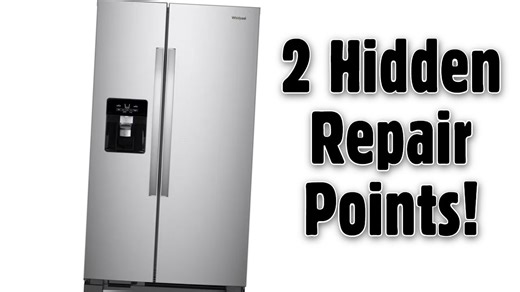 Whirlpool side by side refrigerator icemaker won't work - what to check and repair