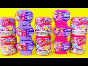 MLP My Little Pony Fashems, MLP Series 3 Squishy Pops! MLP Series 4 Fash'ems Toys, Mane 6 Crystal