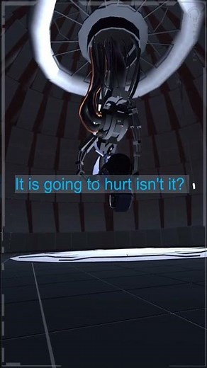 Portal 2 Intractable Art Piece | Core Transfer Scene Teaser #shorts