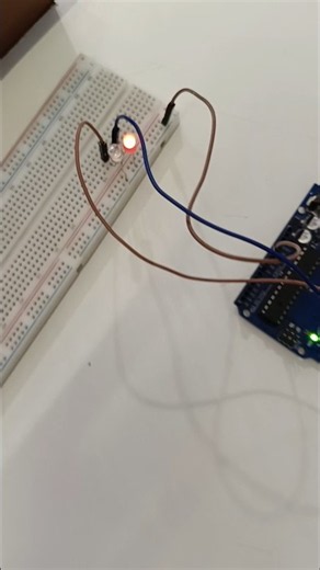 2 led blinking using Arduino #arduino #robotics